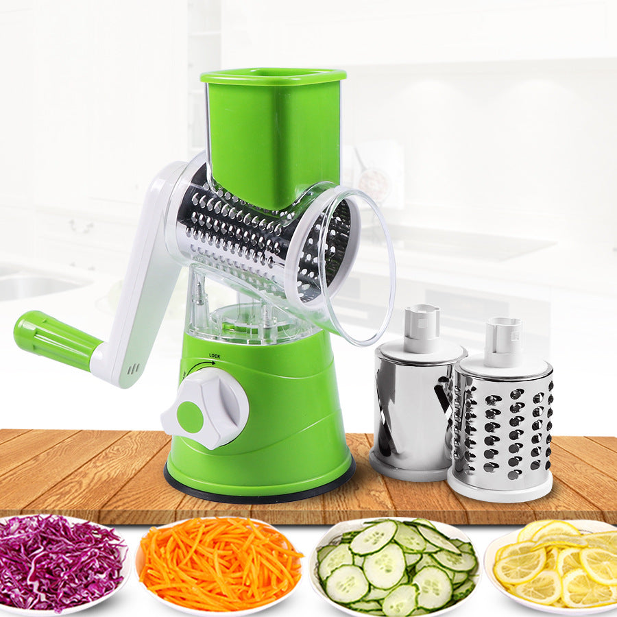 3-in-1 Rotary Grater Slicer